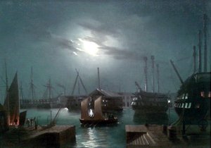 Porto à noite de Edoardo De Martino